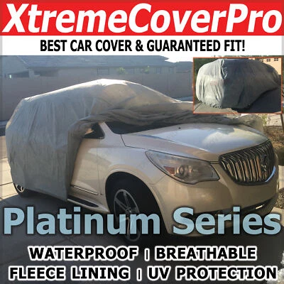 2014 2015 2016 2017 2018 2019 Buick Enclave cubierta de coche impermeable con bolsillo espejo Foto 1 de 4