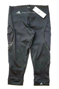 ADIDAS BY STELLA MCCARTNEY TRAINING PERFORMANCE 3/4 TIGHTS BLACK EA2207 WOMEN S - Picture 1 of 12