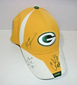 Gorra de los Green Bay Packers firmada por Colin Cole y otras 2 firmas - Imagen 1 de 8