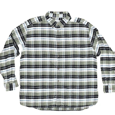 Mountain Khakis Polyester Green Plaid Size 2XL Relaxed Fit Button Down Shirt - Image 1 of 4