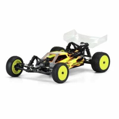 Losi Mini-B 1/18th Buggy Lightweight Axis Unpainted Body PRO3560-00 - Image 1 of 2