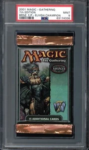 7th Edition Bronze Elvish Champion Graded Pack PSA 9 #63174336 - Picture 1 of 1