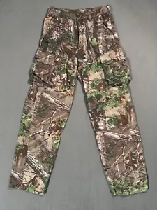 Game Winner Vtg Realtree Camo Cargo Camouflage Hunting Pants Jeans MENS -S - Picture 1 of 13