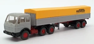 Wiking 1/87 Scale Model Truck 515 - Mercedes Benz 2632 Sattelzug Rentco - Picture 1 of 6