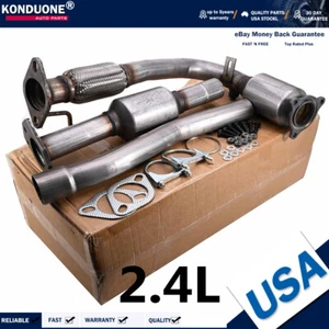 For Chevy Equinox 2.4L BOTH Catalytic Converters 2010-2014 DIRECT-FIT 55496 EPA - Picture 1 of 15
