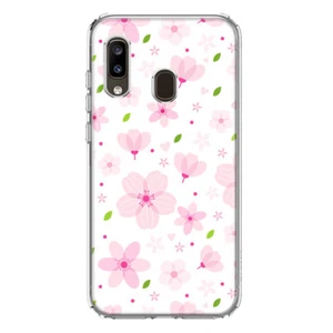 Mundaze Case for Samsung Galaxy A20 Cover Cute Pink Cherry Blossom - Picture 1 of 6