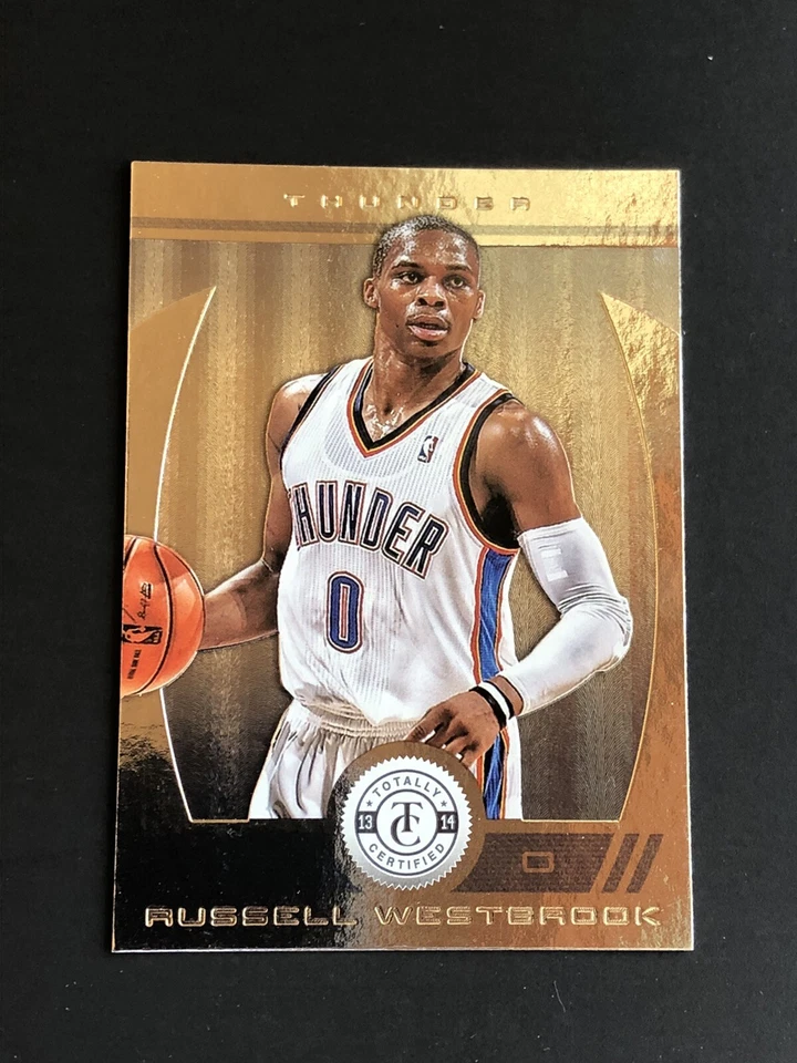 2013-14 Panini Totally Certified #13 Russell Westbrook Oklahoma City Thunder - Image 1 of 1