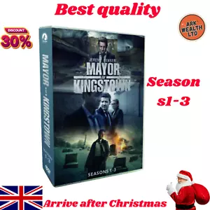 Mayor of Kingstown Seasons1-3 Region 1 9 Disc New DVD Complete Box - Picture 1 of 2