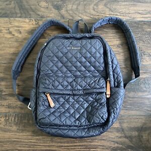 MZ Wallace Mini Metro Backpack  Blue -Bloomingdales Exclusive  - Has Small Tear
