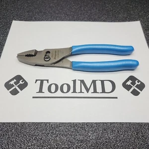 Snap-on Tools USA NEW LIMITED PEARL BLUE 8" Combination Slip-Joint Pliers 47ACF - Picture 1 of 15