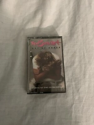 Rod Stewart Out Of Order Vintage Cassette Tape  1988 Warner - Image 1 of 2