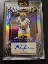 2022 Wild Card Alumination Neil Farrell Jr RC AUTO 4/100 Raiders