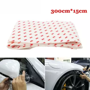 3m*15cm Clear Bra Paint Protection Vinyl Film Wrap Car Paint Scratch Shield UK - Picture 1 of 8