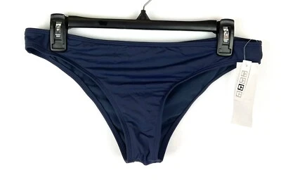 Roxy Women’s Dark Blue Cheeky Bikini Bottom  Size L - Image 1 of 3