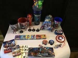 Miscellaneous Lot Of Marvel Avengers Items