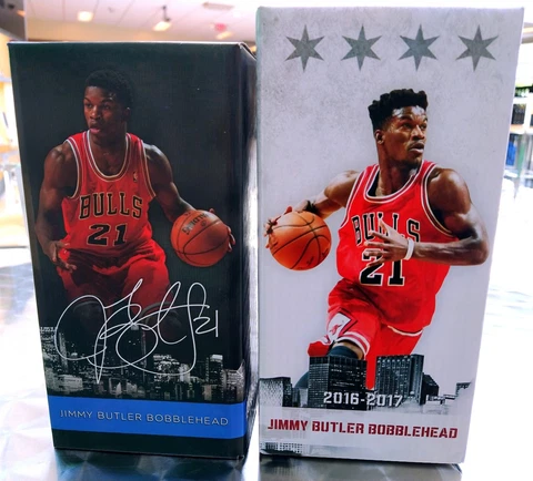 2 JIMMY BUTLER Chicago Bulls NBA 2013 2016 Bobbleheads Bobble HEAT UNOPENED NEW Cover
