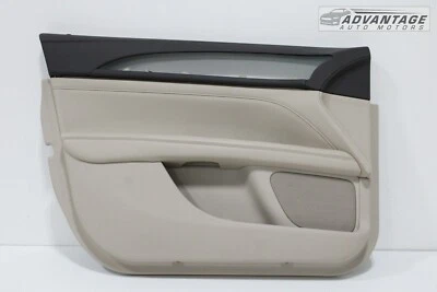 Lincoln MKZ 2017-2020 panel de puerta del lado del conductor delantero izquierdo beige OEM Foto 1 de 4