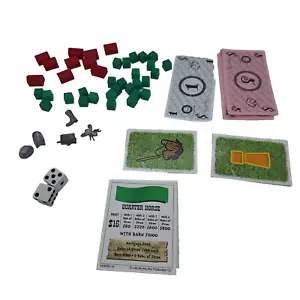 Horse-Opoly Game Replacement Pieces- Money, 5 Tokens, Cards, Barns And Hay - Picture 1 of 7