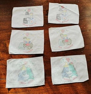 Fantásticas servilletas de cóctel escasas de los años 50 a 60. LLC01 - Imagen 1 de 5