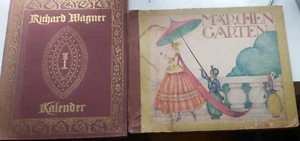 2Jugend/Art Deco Bilderbücher:Wagner Kalender 1915, Biegler Märchengarten c.1920 - Bild 1 von 11