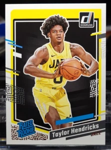TAYLOR HENDRICKS RC 2023-24 Donruss Basketball #208 Rated Rookie NBA Utah Jazz - Picture 1 of 2