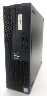 DELL OPTIPLEX 3050 i5-7500 3.40GHz 8GB RAM 256GB SSD AND 1TB HDD DVD/RW WIN10P - Image 1 of 4