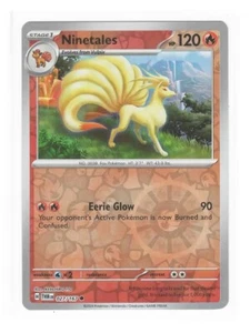Pokemon - Ninetales 027/167 - Twilight Masquerade Reverse Holo Foil Card - Picture 1 of 1