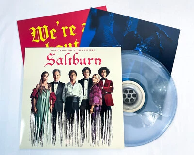Music from SALTBURN Soundtrack Bath Water Liquid Filled Vinyl Album Bad World - Image 1 of 4