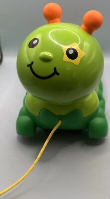 VTech Zoo Jamz Xylophone Caterpillar Lights Music Pull Toy Tested Works! - Image 1 of 4