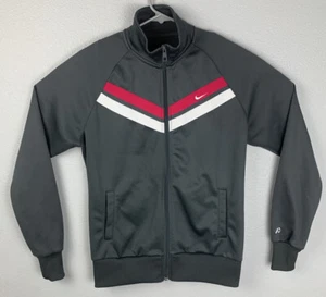 Nike Full Zip Track Jacket Gray Womens L Large Athletic Dept - Picture 1 of 7