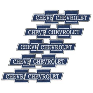 10 piece Chevrolet Motors Car Motorcycles Logo Size 4.0"x1.4" Sew Iron on Patch - Picture 1 of 12