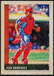 2022 Panini Diamond Kings #70 Ivan Rodriguez Texas Rangers - Picture 1 of 2