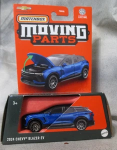 Matchbox Moving Parts 2024 Chevy Blazer EV Blue   1/64 scale diecast - Picture 1 of 2