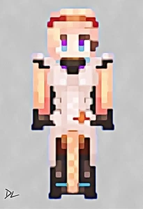 Mercy "Minecraft" Original Pop Art Print - 13 x 19 Poster - Picture 1 of 1