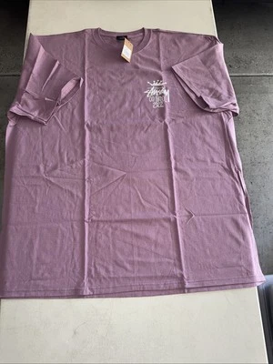 Stussy Shirt XXL rare vtg box logo japan Nyc La Box Logo Undftd Travis SB Dunk - Image 1 of 4