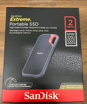 SanDisk 2TB, External,2.5 inch (SDSSDE61-2T00-G25) Solid State Drive - Image 1 of 2