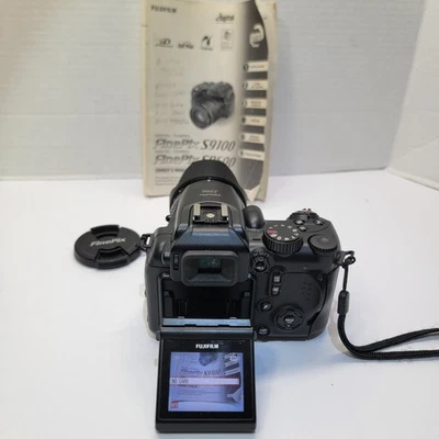 FujiFilm FinePix S9100 Digital Camera w/ 28-300mm Lens & Owner's Manual Tested - Image 1 of 4
