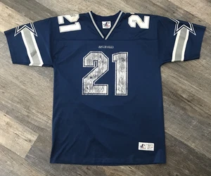 Deion Sanders #21 Dallas Cowboys blau Logo Sport Trikot Herren Large (46-48) - Bild 1 von 14