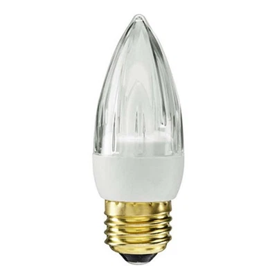 GE 2.4w 120v Torpedo LED Bulb E26 base 3000k 100Lm Candle Bulb - 15w equiv - Image 1 of 3