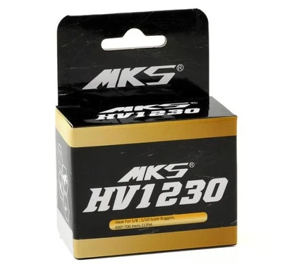 MKS Servos HV1230 Titanium Gear High Torque Standard Digital Servo (High Voltage - Bild 1 von 3
