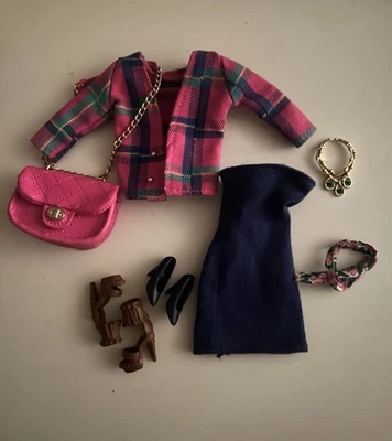 Barbie Fashion Fever, MTM, Muse, Fashionistas Outfit 11-12” Lote, Firma, Usado en Excelente Condición Foto 1 de 2