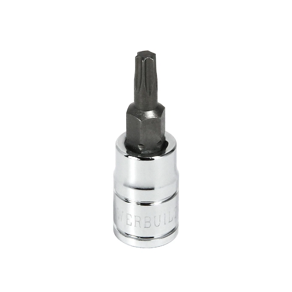 Powerbuilt 3/8 Inch Drive T-20 Torx Bit Socket - 648513 - Image 1 of 4