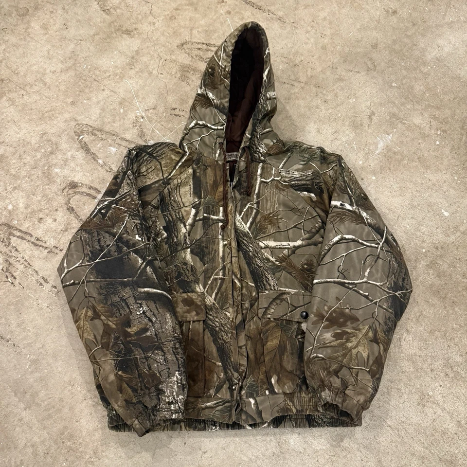 Russell Athletic Outdoors Jacket Womens Size Large Camo Realtree Hunting - Image 1 of 4