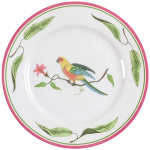 Lynn Chase Parrots of Paradise Bread & Butter Plate 95954 - Picture 1 of 1