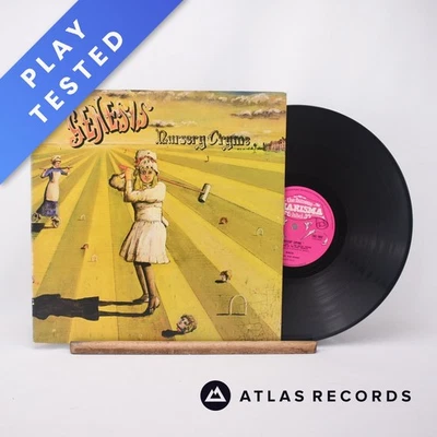 Genesis Nursery Cryme First Uk Press LP Album Vinyl Record - EX/VG+ Foto 1 de 4