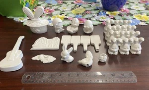 Lot Of Spring Ceramic Bisque Pieces - Ready To Paint - Picture 1 of 5