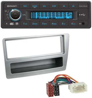 Continental MP3 DAB USB Bluetooth Autoradio für Honda Civic 04-06 silber autom. - Bild 1 von 4
