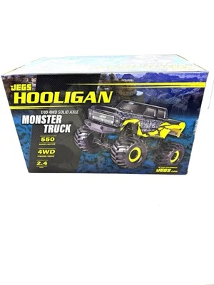 New Jegs Cen 1/10 4WD hooligan RC Monster Truck Sealed In The Box Rare - Image 1 of 4