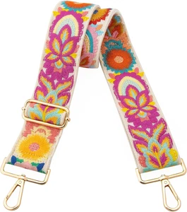 Purse Straps Replacement Crossbody Wide Bag Strap for Purses Adjustable - Picture 1 of 12