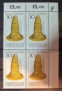 BRD / MI.NR. 943 / POSTFRISCH / 4ER BLOCK MIT ECKRAND OHNE PREISANGABE - Bild 1 von 1